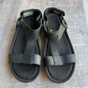 Keen Kaci Ana T-Strap Women's Black Cork Sole Sandals Size 6.5